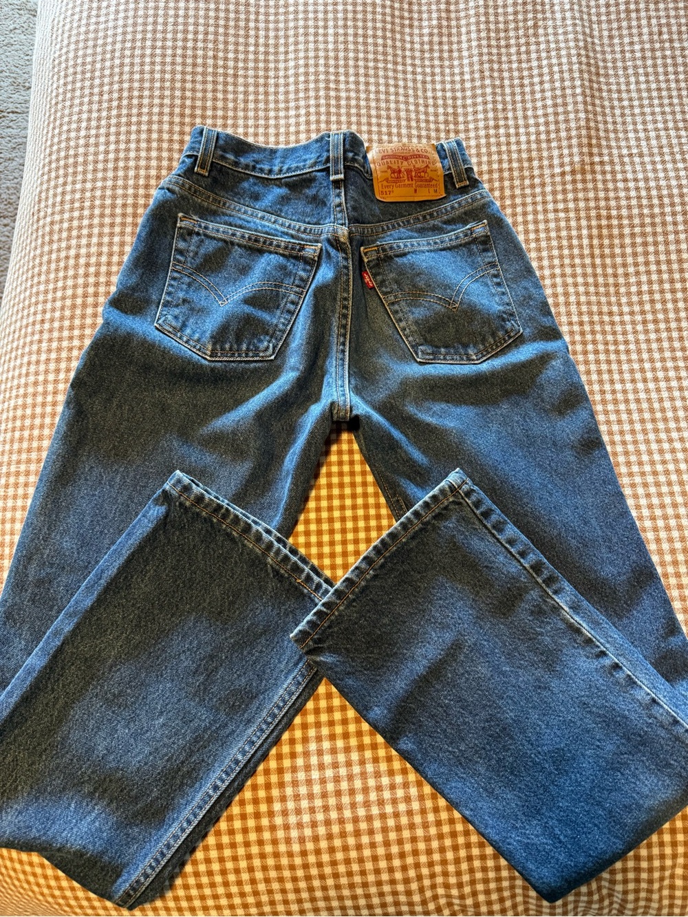 Levi's Women's Dark Blue Straight Leg Jeans